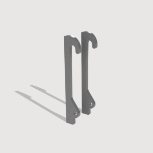 JCB Q-Fit 107/Dieci 3814 pikakiinnikepari 30 mm